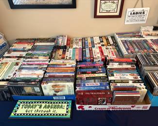 Incredible collection of VHS's