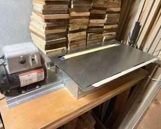 Drum Sander with Baldor Motor