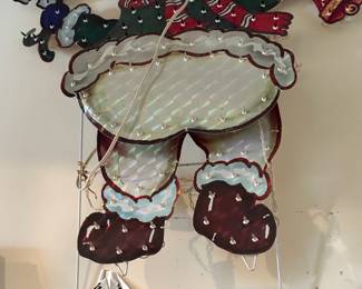 Wonderful Outside Christmas Decor that lights up.