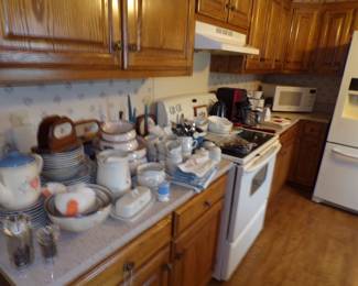 Lots of glassware