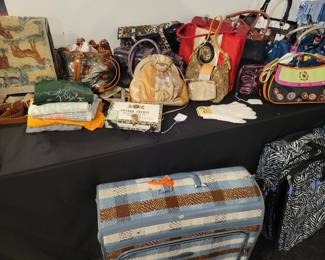 Luggage and Purses.