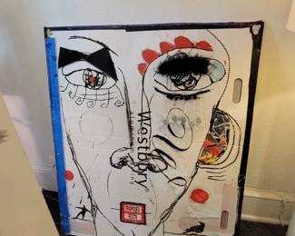 After Michel Basquiat.