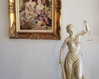 Lady Justice Sculpture.