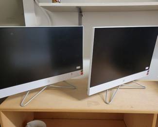 Monitors.