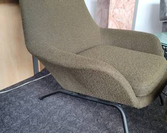 Armchair & Matching Footstool by Gus Design Group.