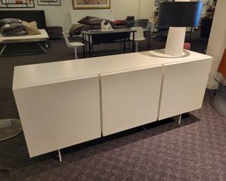 White Credenza.