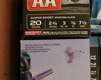 20 gauge Ammo