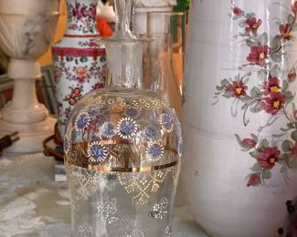 Flower lamp background sold
Hand blown vase sold