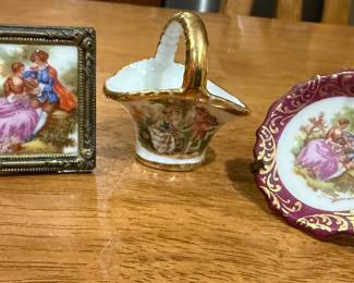 Limoges miniatures 