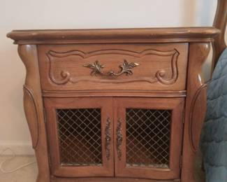 One Nightstand  (Sold as part of a Queen Bedroom Set for $350) 