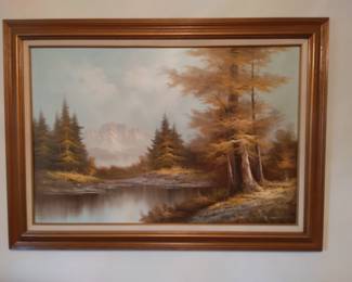 Large Piece of Scenic Artwork