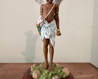 Thomas Blackshear’s Ebony Visions Figurine, “Trouble”