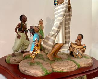 Thomas Blackshear’s Ebony Visions Collection Figurine, “The Enchanted Piper”