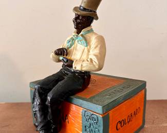 Reproduction La Rosa Cigar Box - Cracked