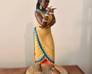 Thomas Blackshear’s Ebony Visions Collection Figurines, “The Boss”