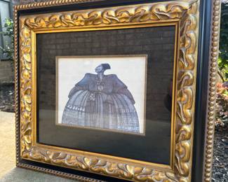 Art: Charles Bibbs, "Jomandi," Print, 24" w x 21.75" h, Framed