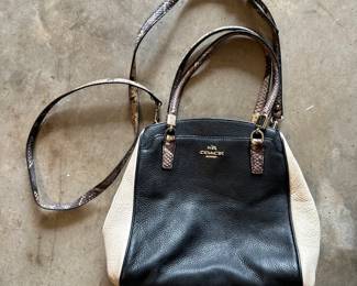 Estate Collection of Purses & Handbags - Vintage, Leather, Boho, and Chic Finds - Coach Leather Minetta Crossbody Bag