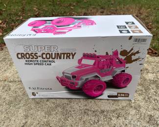 F J Fitrota Pink Super Cross-Country Remote Control  Car