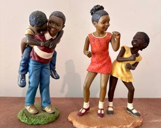 Brenda Joysmith Our Song Collection Figurines, “He’s My Brother” and “Bumpin’”
