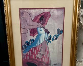 Art: Rob Wilson, "Sweeter Than Beaujolais," Print, Framed