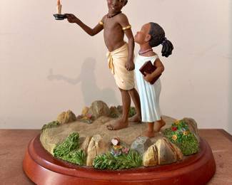 Thomas Blackshear’s Ebony Visions Collection Figurine,“Guided By the Light”