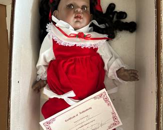 Sugar Plum Precious Heirloom Fayzah Spanos Collection Doll