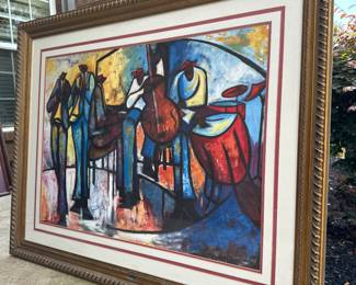 20. Art: Kennith Humphrey, "Untitled," Print, 2002, 45" w x 36" h, Framed, $145