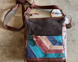 Estate Collection of Purses & Handbags - Vintage, Leather, Boho, and Chic Finds - The Sak Crossbody Bag