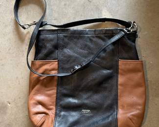 Estate Collection of Purses & Handbags - Vintage, Leather, Boho, and Chic Finds - Coach Leather Hobo Bag