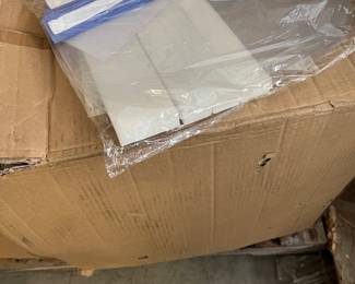 Cases of face shields 