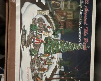 Dept 56 Animated accessories set