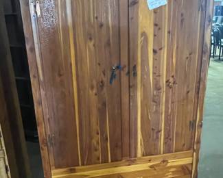 Cedar wardrobe 