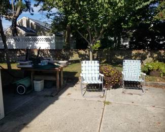 Folding chairs