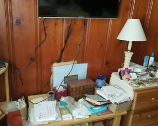 Table with shelf