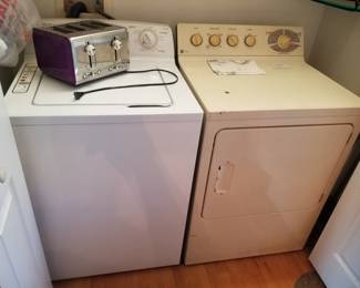 Washing machine & electric dryer