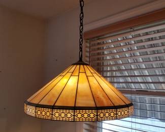 Tiffany-inspired chandelier
