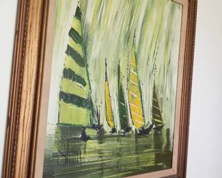 Sailboat scene