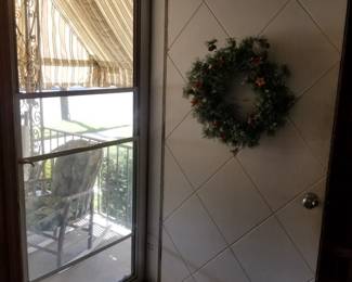 Exterior door; storm door