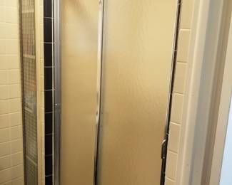Glass shower doors