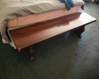 Dining set: bench
