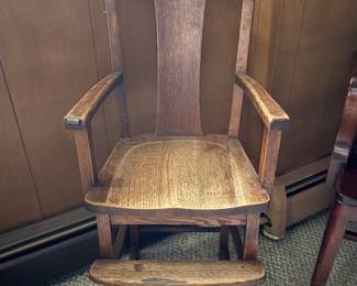 Antique High Youth Chair 