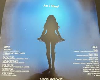 Megan Moroney signed Am I Okay Vinyl