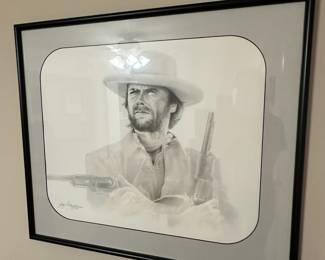 Clint Eastwood by Gary Saderup