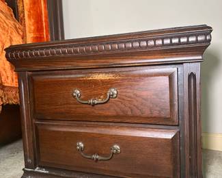 Gorgeous wooden nightstand (there are two total)