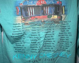 Kenny Chesney The Big Revival Tour tee - long sleeved