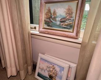 Collection of framed art