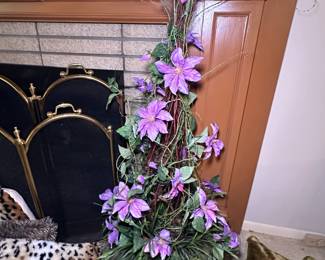 decorative artificial flower arrangement