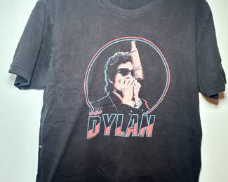 Bob Dylan shirt (small spot - possibly paint)