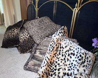 various animal print pillows 