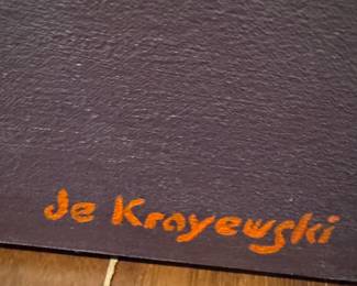 De Krayewski Original Painting